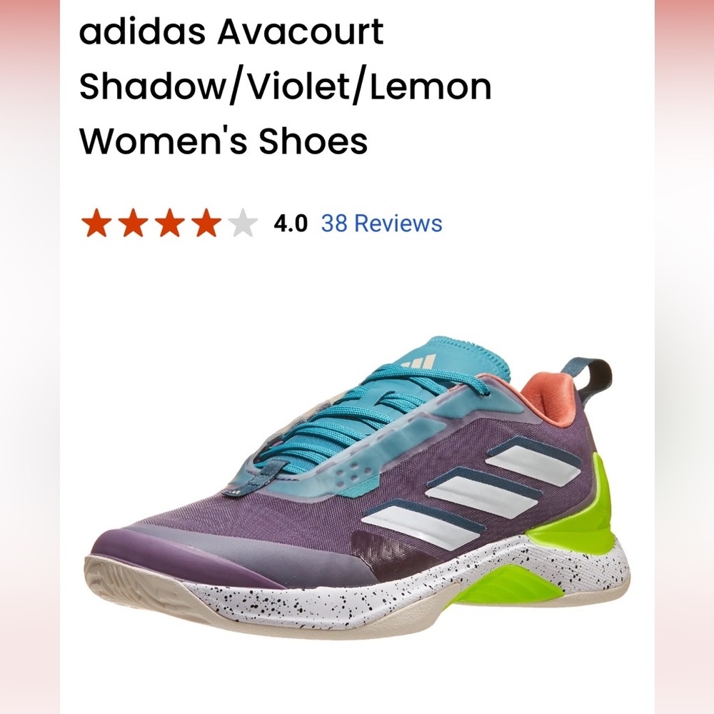 Adidas Avacourt Shoes 7.5